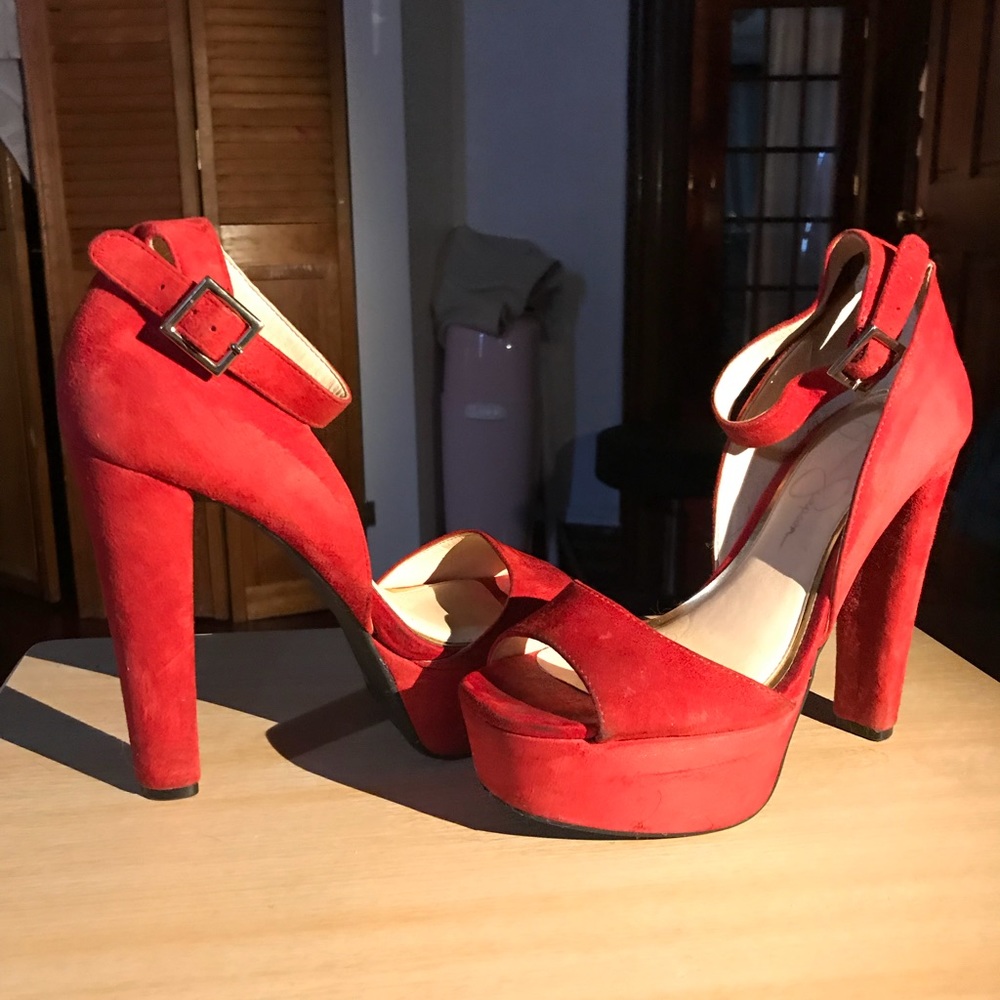Sexy Red Platform Heels